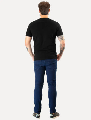 Kit Camisetas Guess Masculina Bordado Peito Preta/branca
