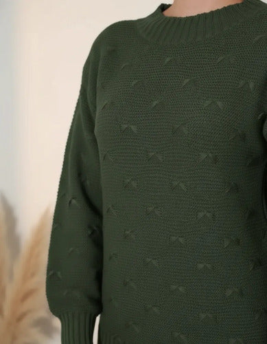 Blusa De Frio Tricot Feminina Suéter Lã Casaco Inverno Tricô