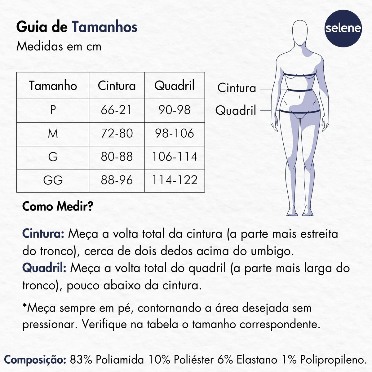 Calça Legging Fitness Academia Selene Levanta Bumbum