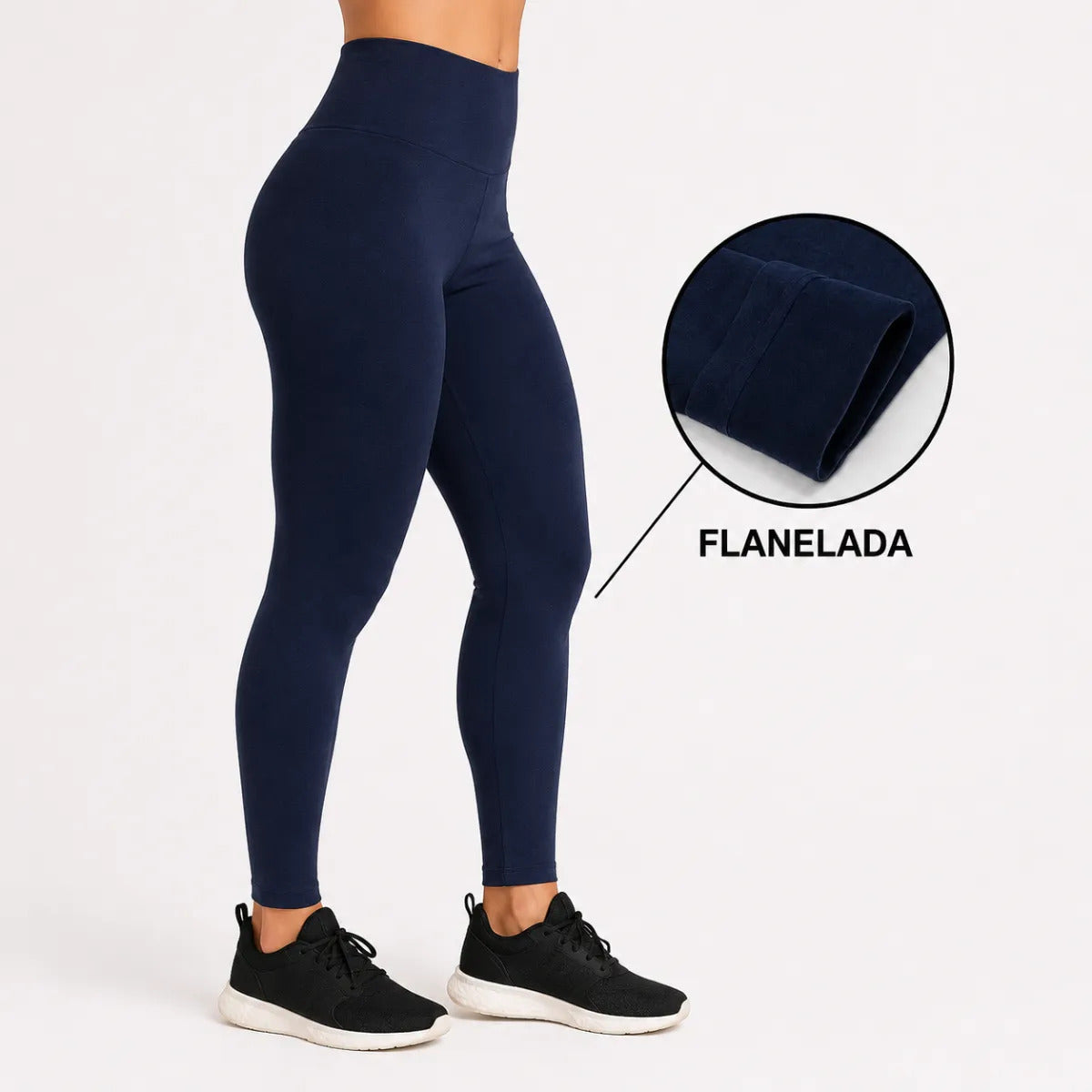 Calca Feminina Termica Forrada Legging Aveludada Frio Grossa