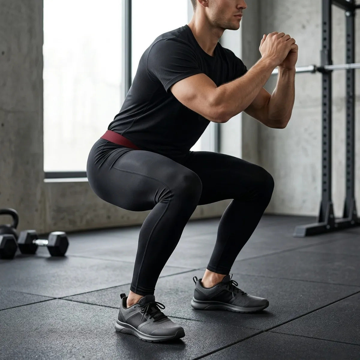 Calça Legging Masculina Ginastica Segunda Pele Bolso Sport