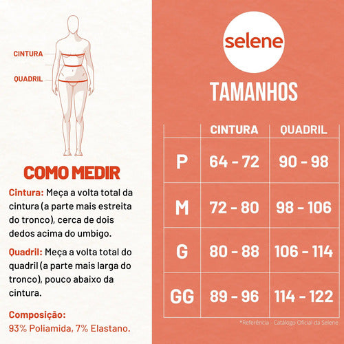 Short Feminino de Poliamida Selene Zero Transparência