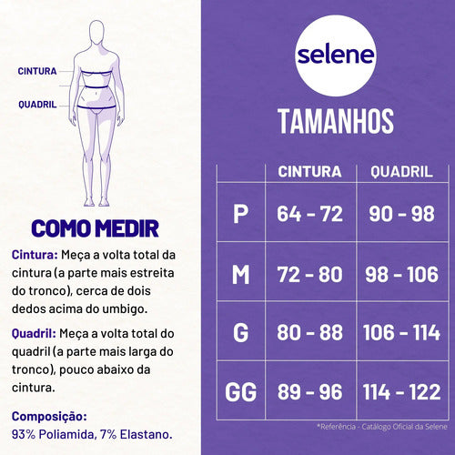 Short Feminino de Poliamida Selene Zero Transparência