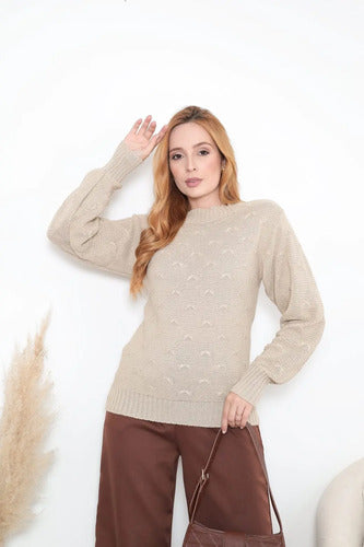 Blusa De Frio Tricot Feminina Suéter Lã Casaco Inverno Tricô