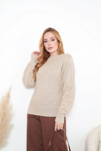 Blusa De Frio Tricot Feminina Suéter Lã Casaco Inverno Tricô