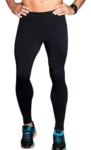 Calça Térmica Legging Fitness Masculina Segunda Pele Esporte