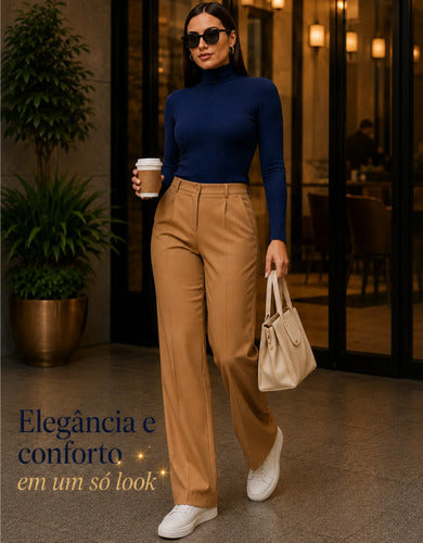 Blusa Feminina Segunda Pele Cacharrel  Gola Alta Inverno Zar