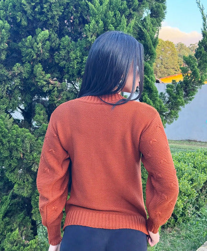 Blusa De Frio Tricot Feminina Suéter Lã Casaco Inverno Tricô