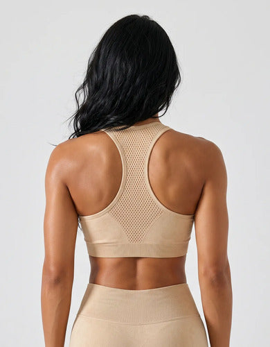 Kit 2 Top Sutiã Com Bojo Alça Nadador Fitness Reforçado