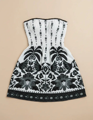 Vestido Curto Tomara Que Caia Feminino Verão Praia Floral