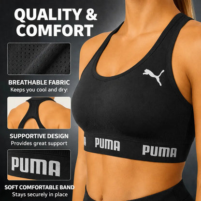 Top Puma Academia Fitness Original Nadador Alta Sustentação