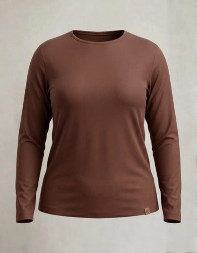Blusa Térmica Segunda Pele Feminina Flanelada Plus Size Frio