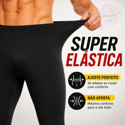 Calça Underwear Legging Masculina Corrida Elastano