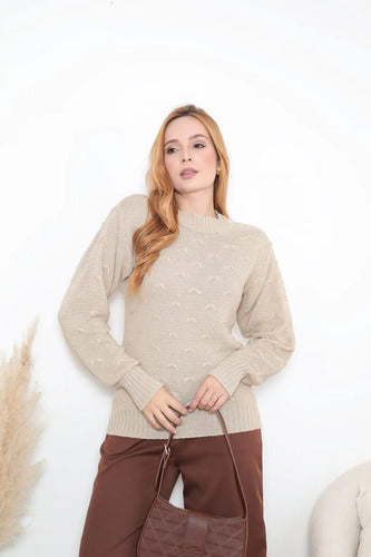 Blusa De Frio Tricot Feminina Suéter Lã Casaco Inverno Tricô