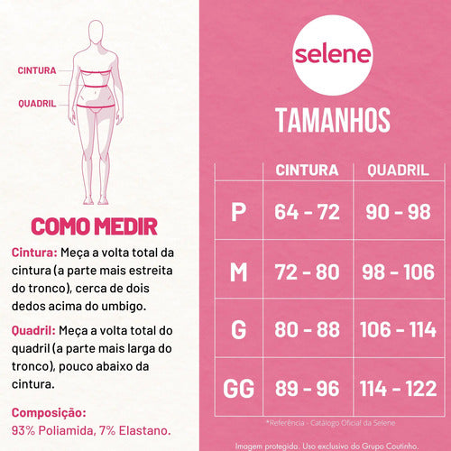Short Academia Feminino Poliamida Selene Zero Transparência