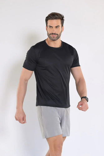 Kit 5 Camisetas Básicas Masculina Dry Fit Lisa Tradicional