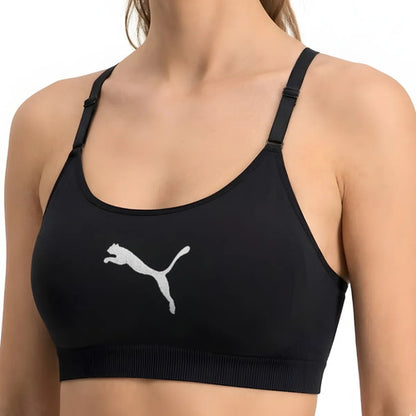 Top Puma Com Bojo E Regulador Sem Costura Poliamida