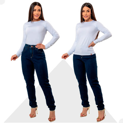 Blusa Térmica Feminina Flanelada Peluciada Frio Inverno