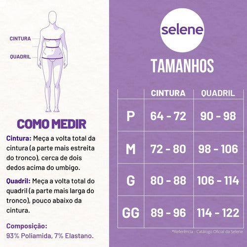 Short Feminino Poliamida Selene Zero Transparência