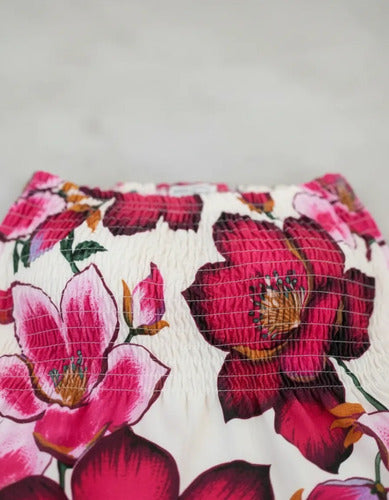 Vestido Curto Tomara Que Caia Feminino Verão Praia Floral
