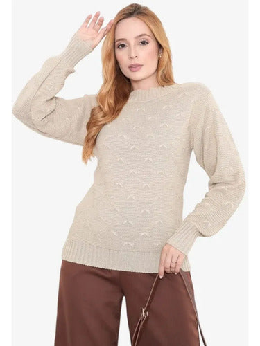 Blusa De Frio Tricot Feminina Suéter Lã Casaco Inverno Tricô