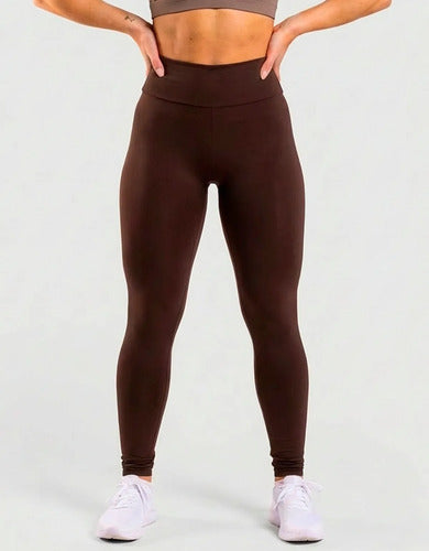 Calça Legging Flanelada Térmica Peluciada Inverno Forrada