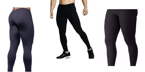 Calça Térmica Legging Fitness Masculina Segunda Pele Esporte