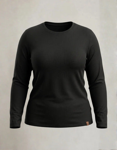 Blusa Térmica Segunda Pele Feminina Flanelada Plus Size Frio