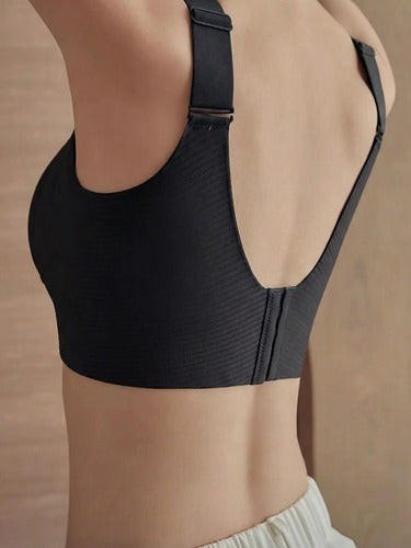 Sutiã Top Feminino Sem Costura Com Alças Reguláveis Kit 3