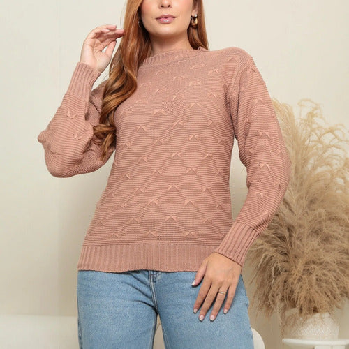 Blusa De Frio Tricot Feminina Suéter Lã Casaco Inverno Tricô