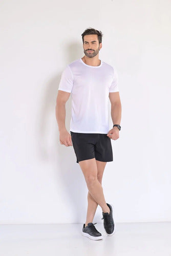Kit 5 Camisetas Básicas Masculina Dry Fit Lisa Tradicional