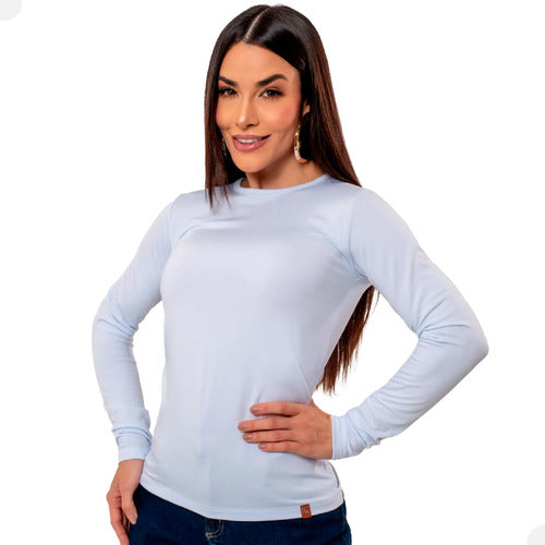 Blusa Térmica Feminina Flanelada Peluciada Frio Inverno