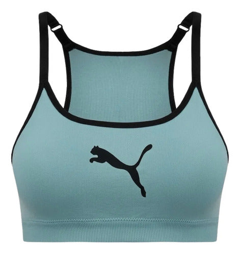 Top Puma Com Bojo E Regulador Sem Costura Poliamida