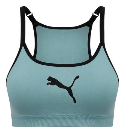 Top Puma Com Bojo E Regulador Sem Costura Poliamida