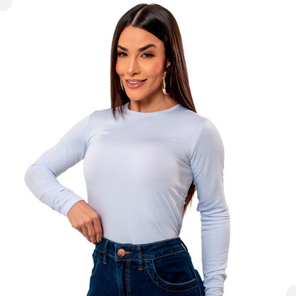 Blusa Térmica Feminina Flanelada Peluciada Frio Inverno