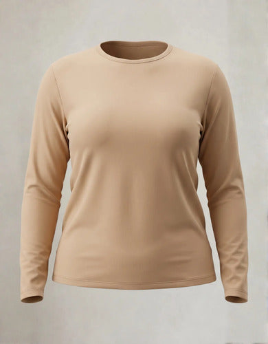 Blusa Térmica Segunda Pele Feminina Flanelada Plus Size Frio