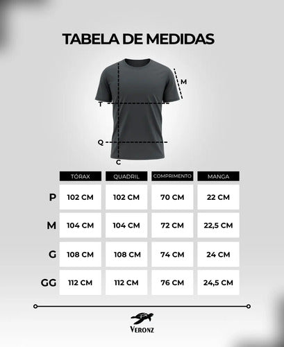 Kit 5 Camisetas Básicas Masculina Dry Fit Lisa Tradicional