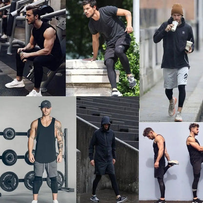 Calça Térmica Legging Fitness Masculina Segunda Pele Esporte
