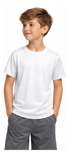 Kit 5 Camisetas Básicas Masculina Dry Fit Lisa Tradicional