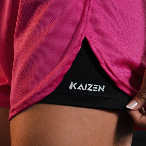 Kit 2 Shorts Feminino Duplo 2 Em 1 Compreensão Academia