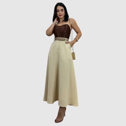 Cropped Corset Feminino Bico Acetinado Luxo Amarração Top