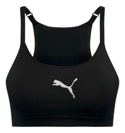 Top Puma Com Bojo E Regulador Sem Costura Poliamida