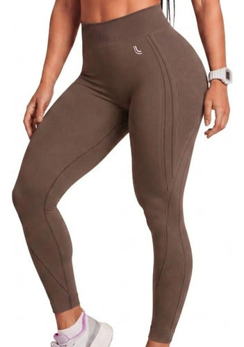 Legging Lupo Original Poliamida Texturizada Ar Sem Costura