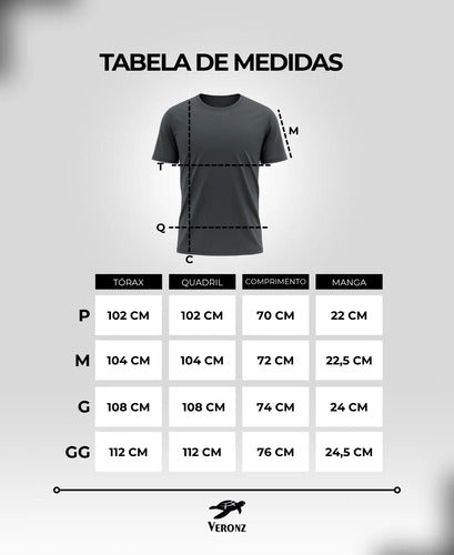 Kit 5 Camisetas Básicas Masculina Dry Fit Lisa Tradicional