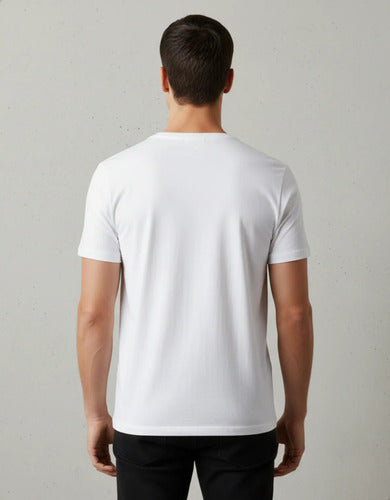Camiseta Branca Unissex 100% Algodão Premium Camisa Básica
