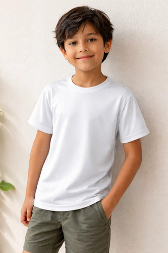 Kit 5 Camisetas Básicas Masculina Dry Fit Lisa Tradicional