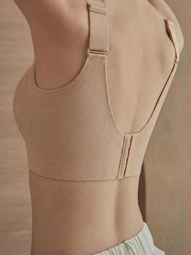 Sutiã Top Feminino Sem Costura Com Alças Reguláveis Kit 3