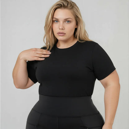 Kit 4 Blusas Feminina Ribana Canelado Estilosa Básica Casual