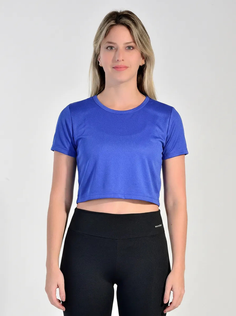 Cropped Feminino Dry Fit Academia