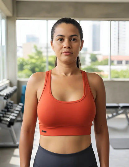 Top Cropped K2b Nadador Sem Bojo Poliamida Com Elastano